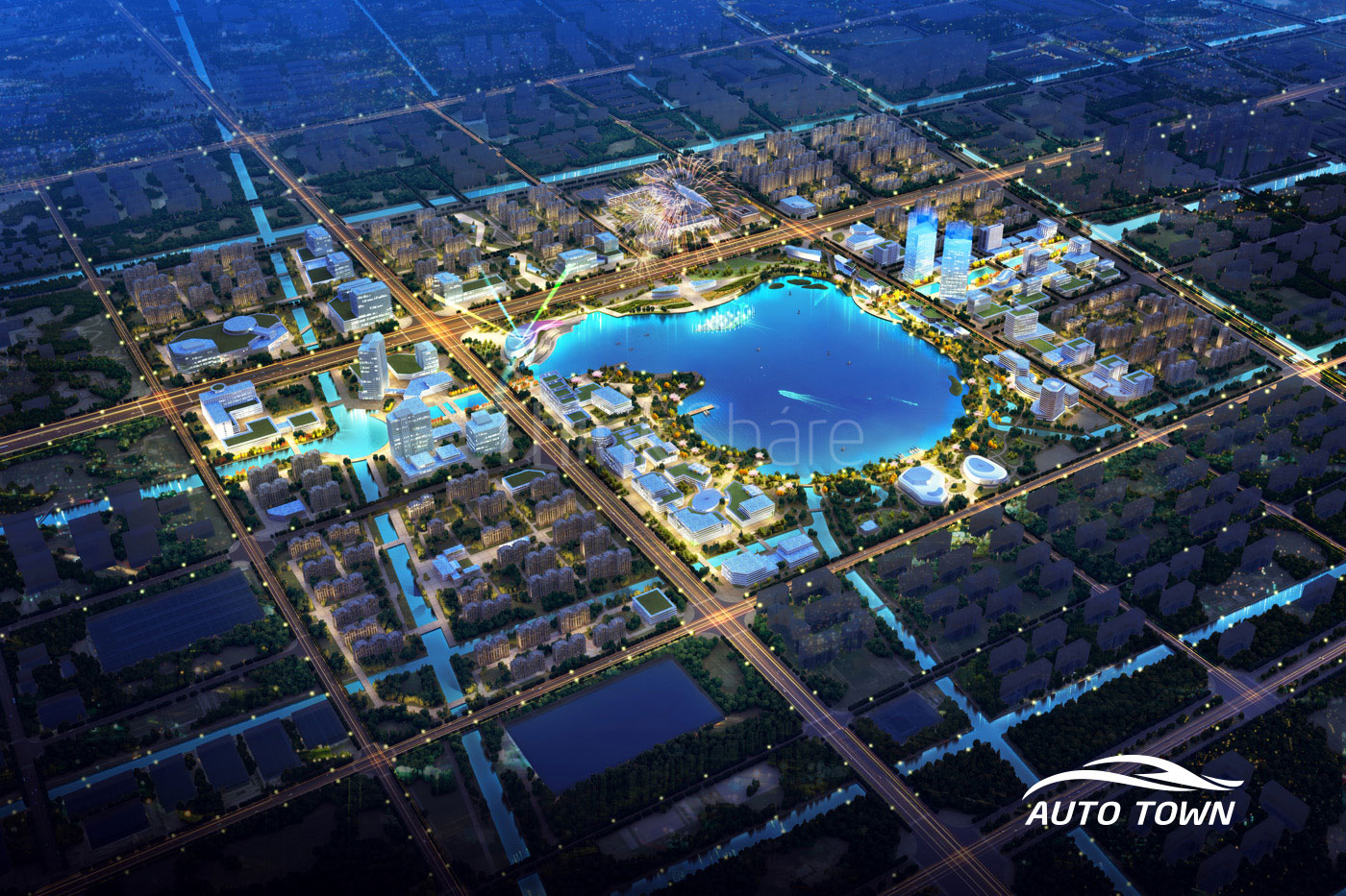 鹽城智尚汽車小鎮品牌包裝-清尚藝美