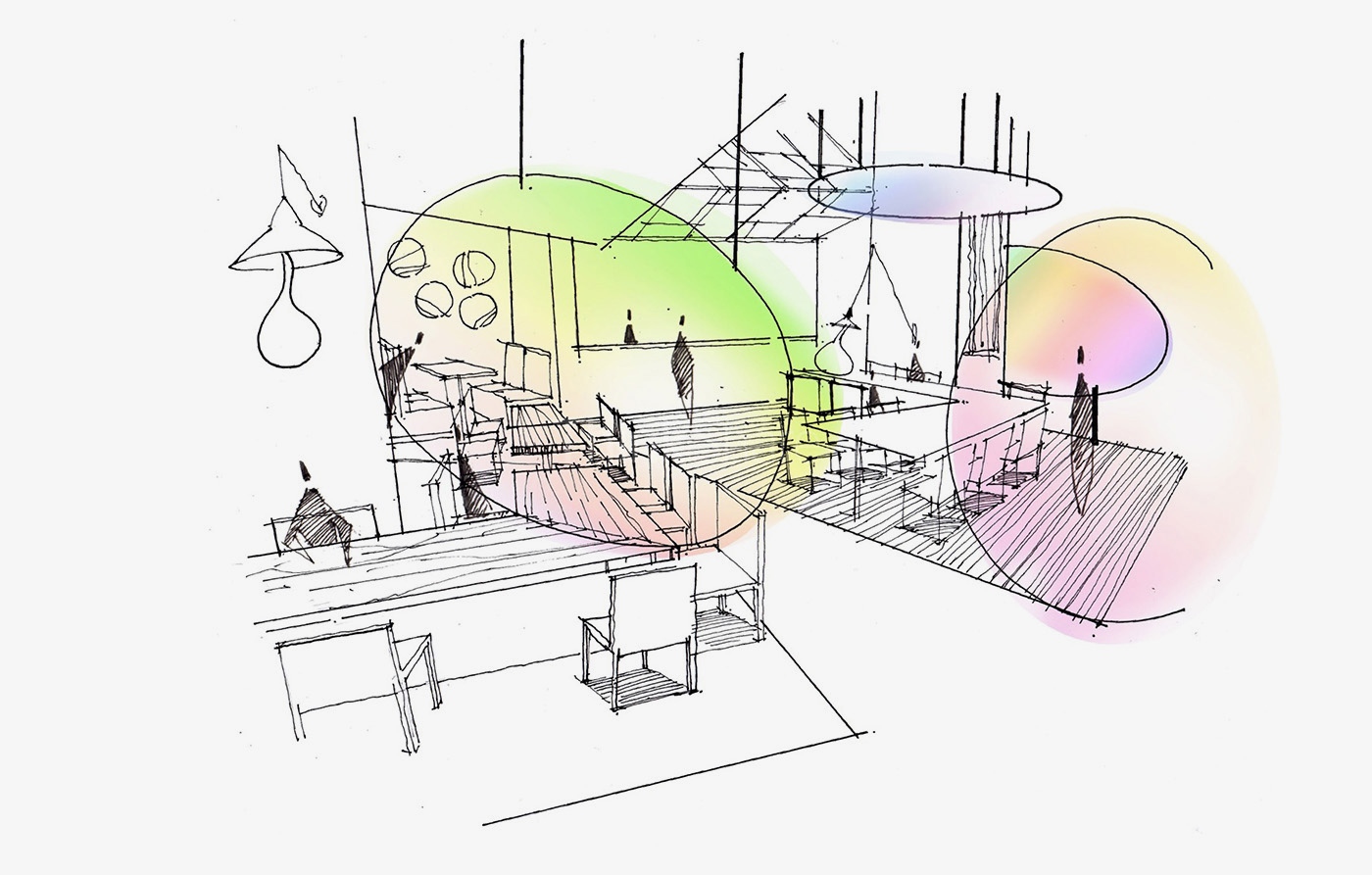 必勝客成都餐廳空間環境-清尚藝美